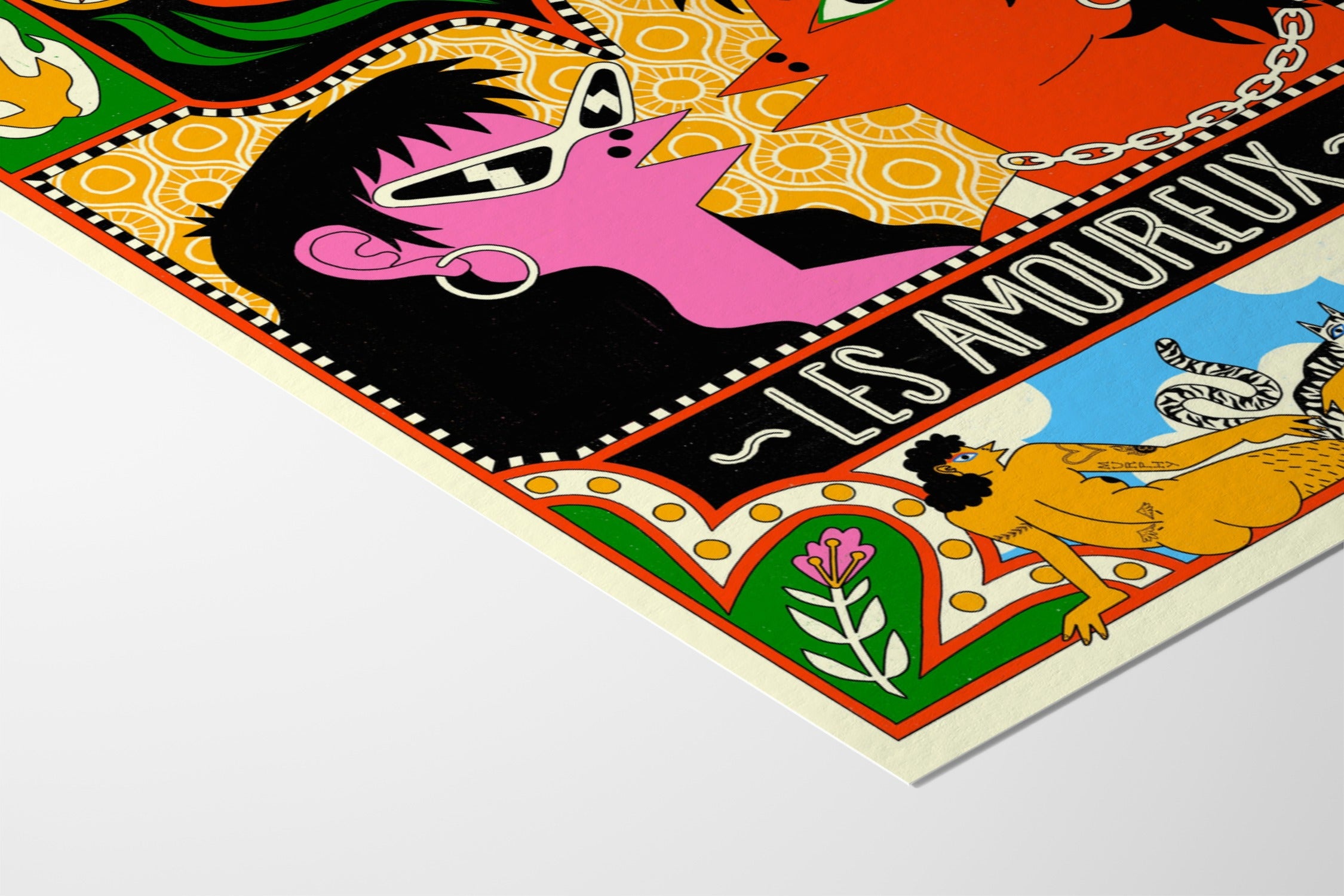 Les Amoureux - Petrouchkaka - Fine Art Paper 200gsm |frame=Fine Art Paper 200gsm|