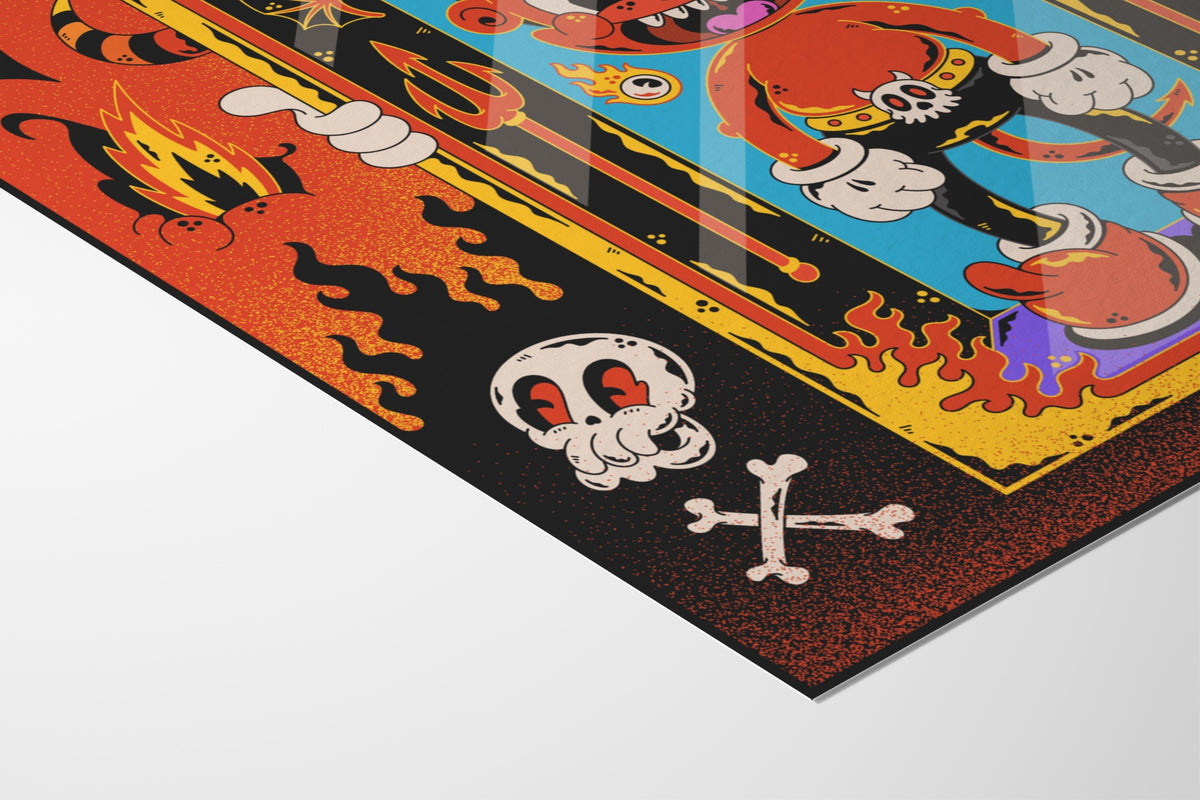 Lil Devilz - uyo66 - Fine Art Paper 200gsm |frame=Fine Art Paper 200gsm|