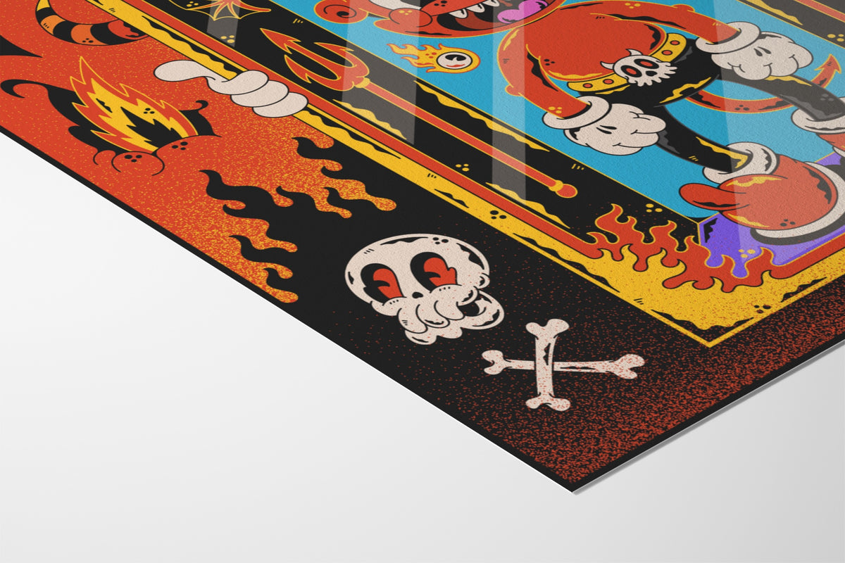Lil Devilz - uyo66 - Hahnemuhle German Etching 310gsm |frame=Hahnemuhle German Etching 310gsm|