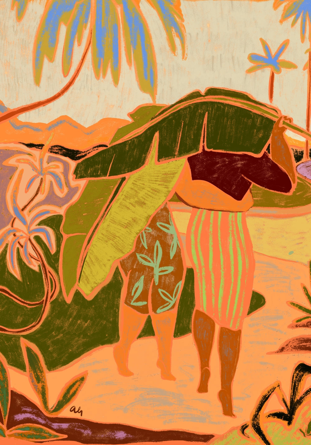 Under The Shade - Arty Guava