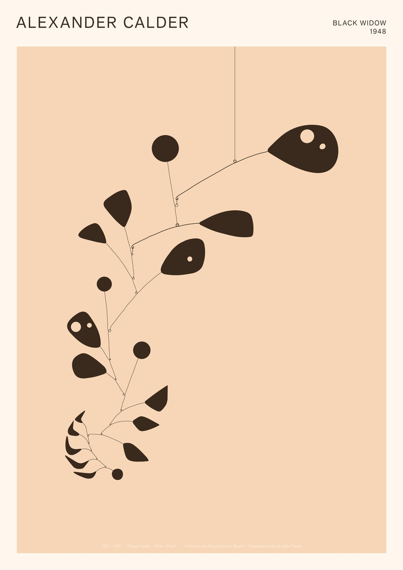 Calder - Black Widow, 1948 - Florent Bodart
