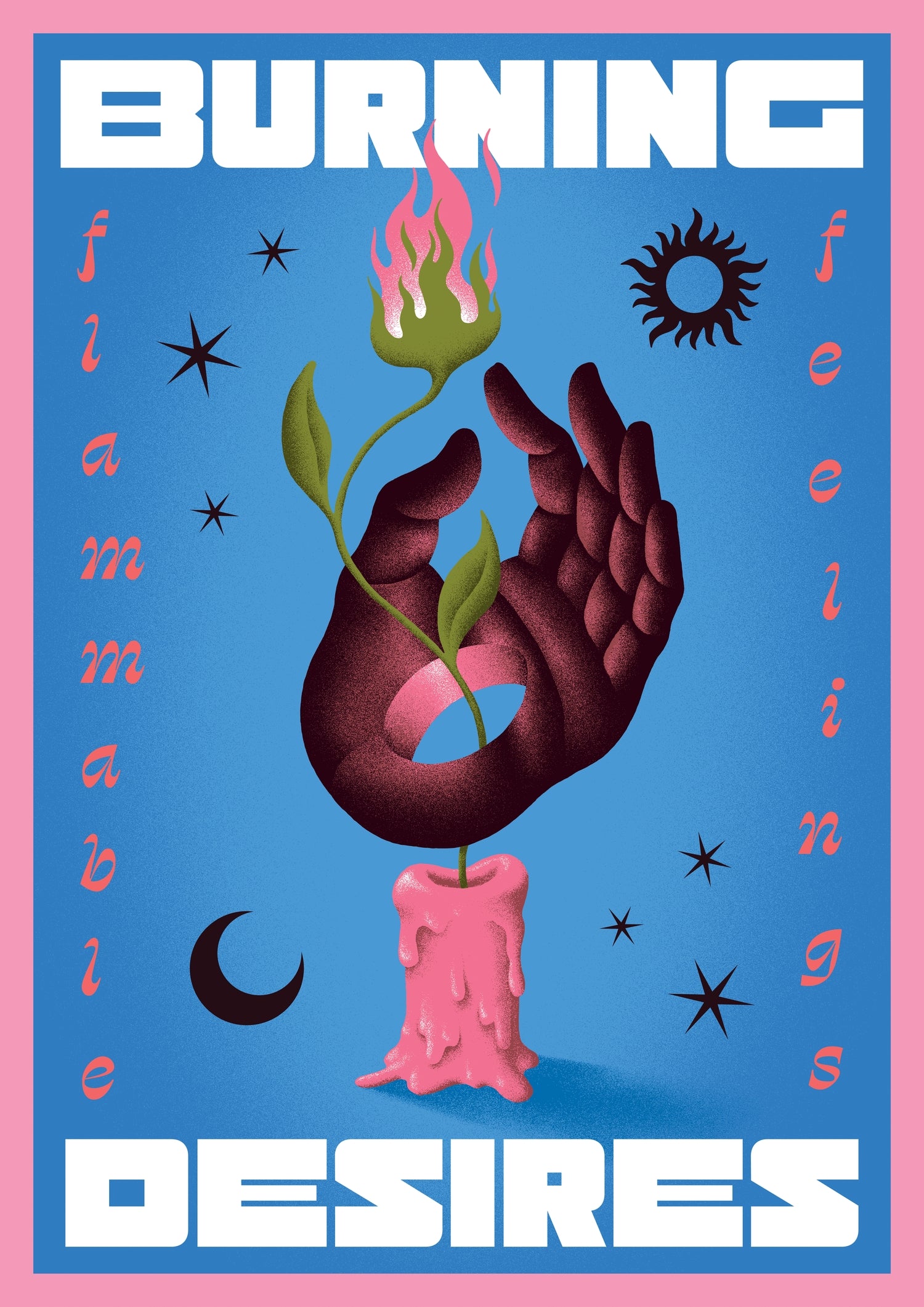 Burning Desires Blue - Itamar Makover