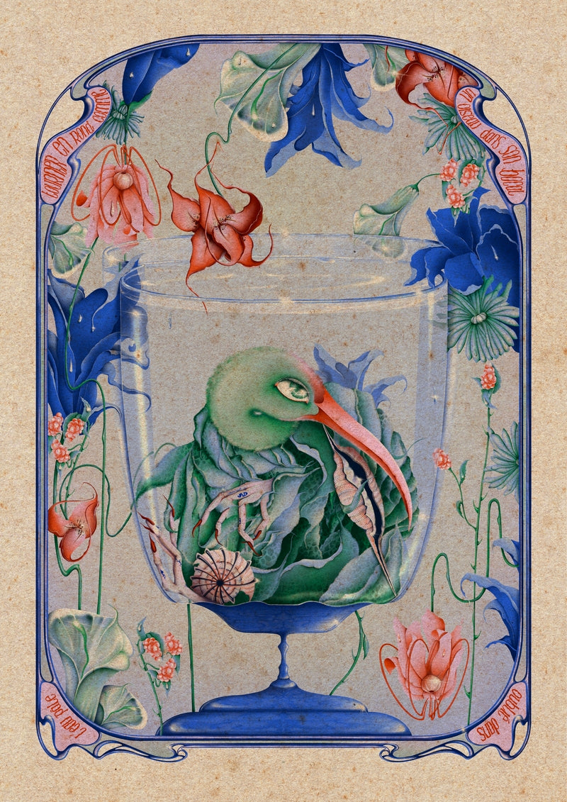 Comme Un Oiseau Dans Son Bocal - Monna Graph