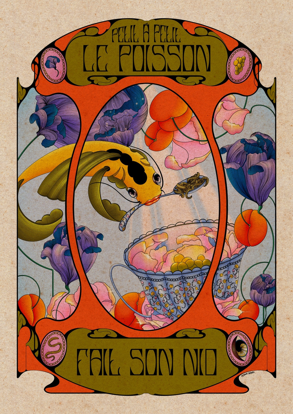 Le Poisson Fait Son Nid - Monna Graph