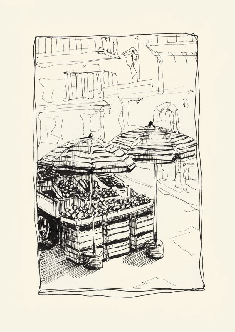 Fruit Stands - Emma Louise