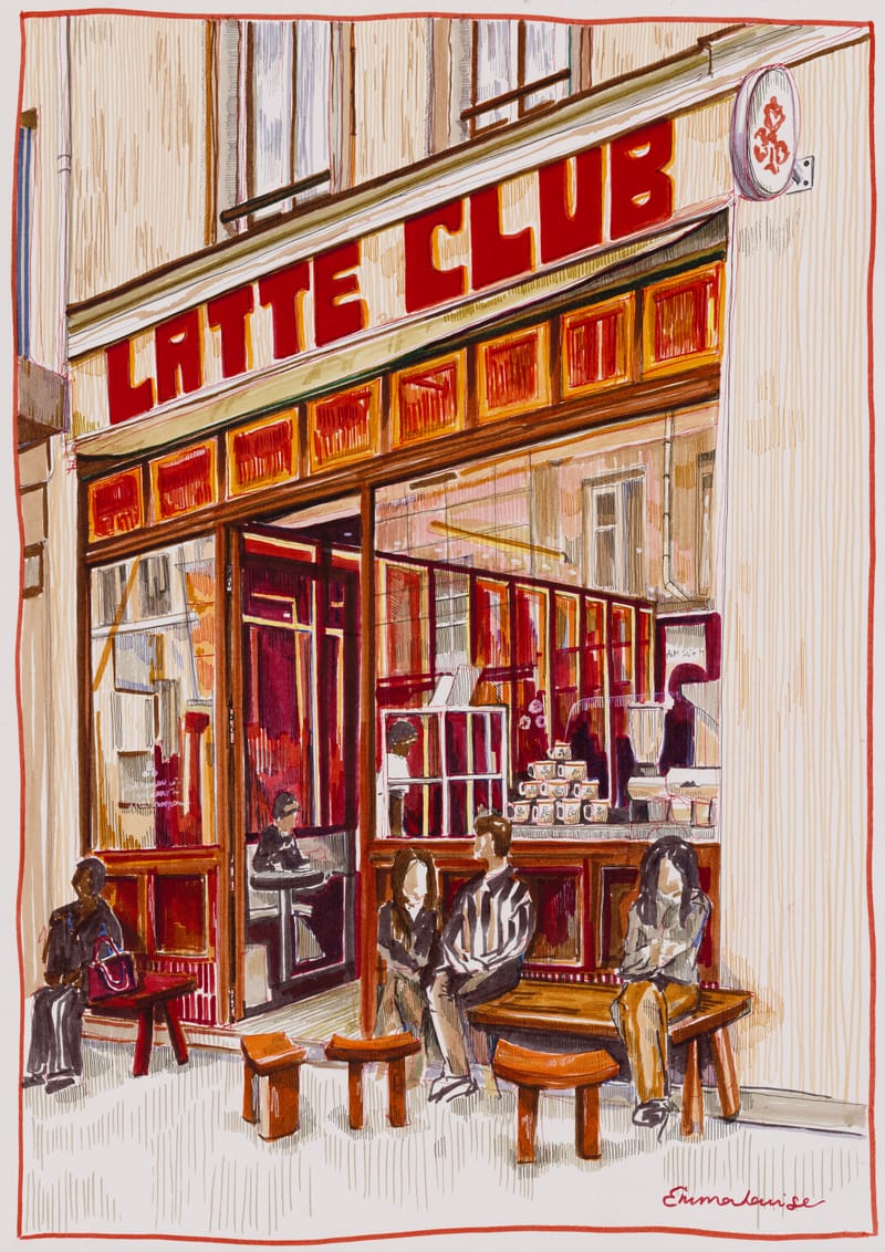 Latte Club Paris - Emma Louise