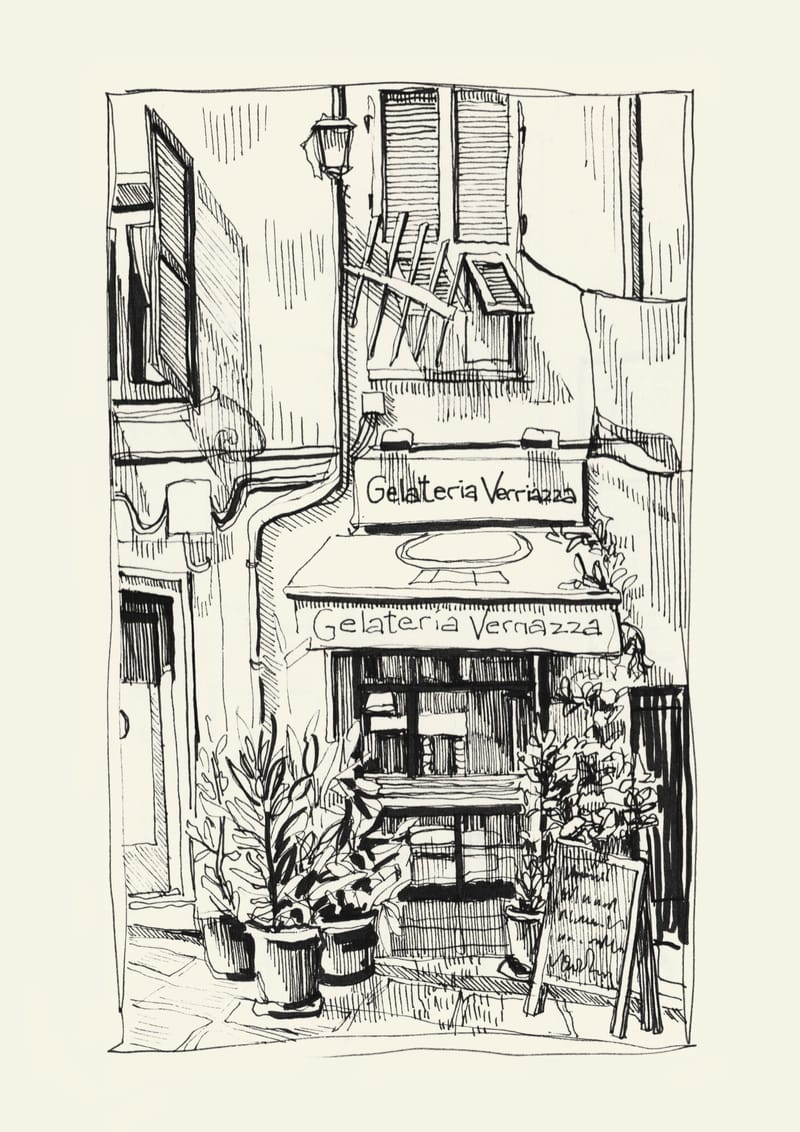 Sun On Gelateria Verriazza - Emma Louise