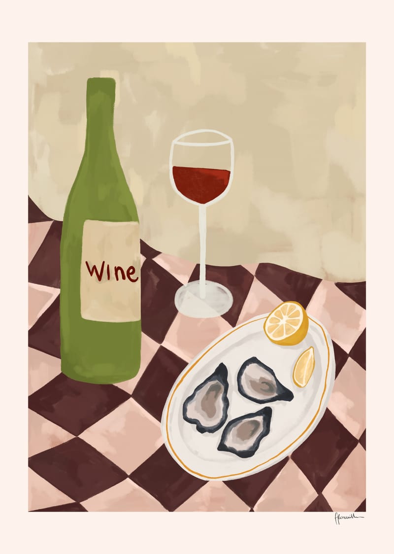 Wine & Oysters - Frankie Penwill
