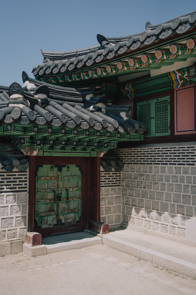 Korean Temple Door - Jonny Gleason