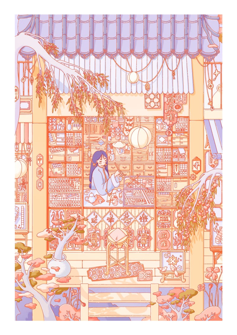 Mahjong Carver - Laurenleely