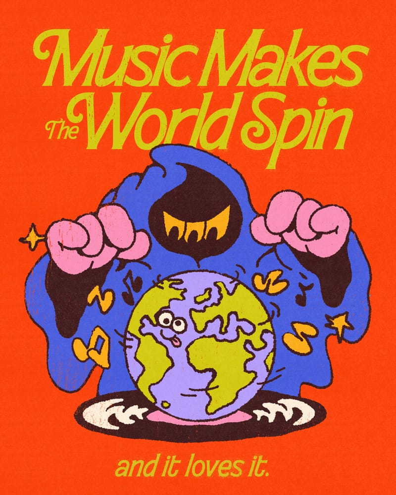 Music Makes The World Spin - My Sunbeam
