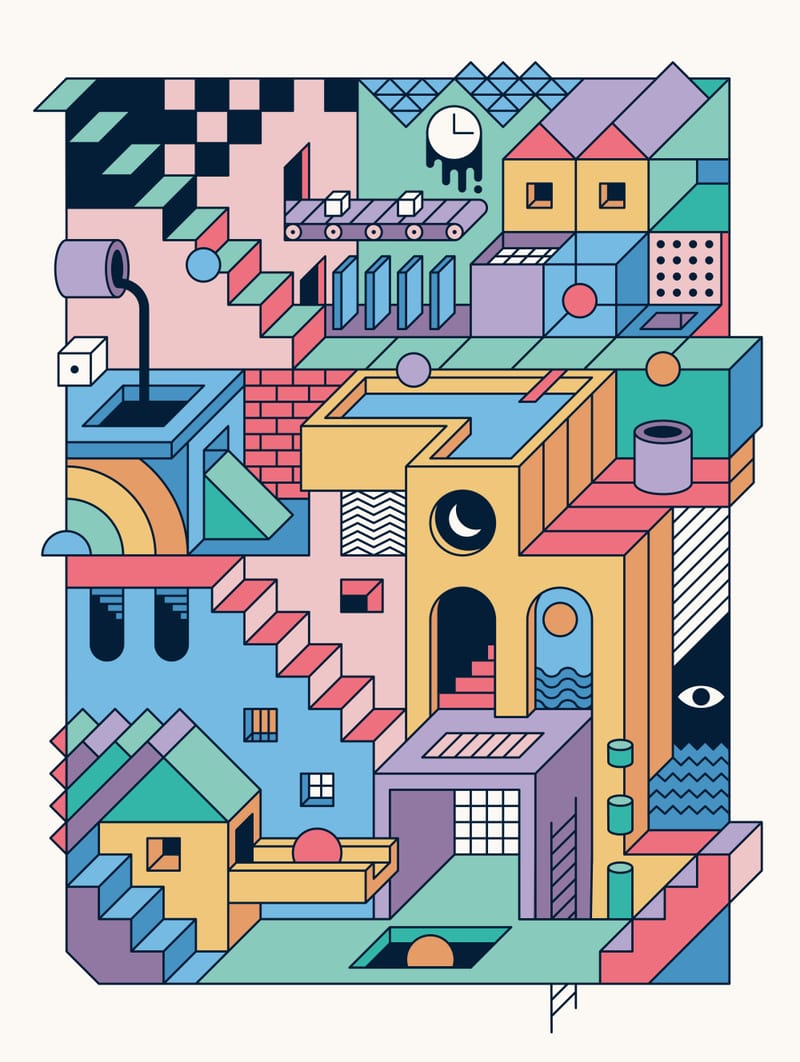 80s Escher - Rick Crane