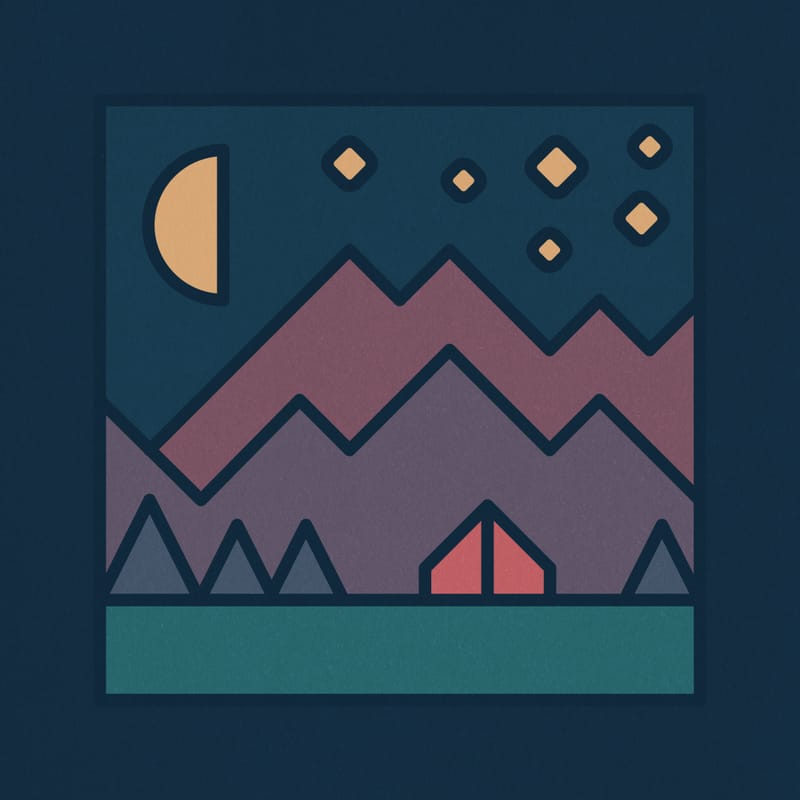 A Night Under the Stars (Miniscape 14) - Rick Crane