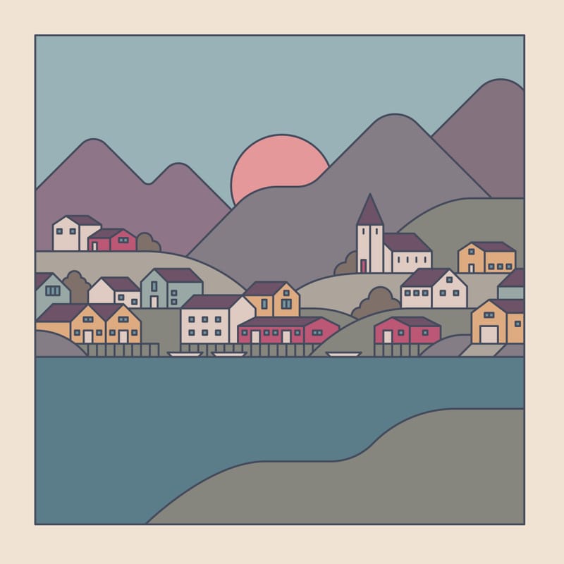 Settlements 03 – Norwegian Fishing Villages. - Rick Crane