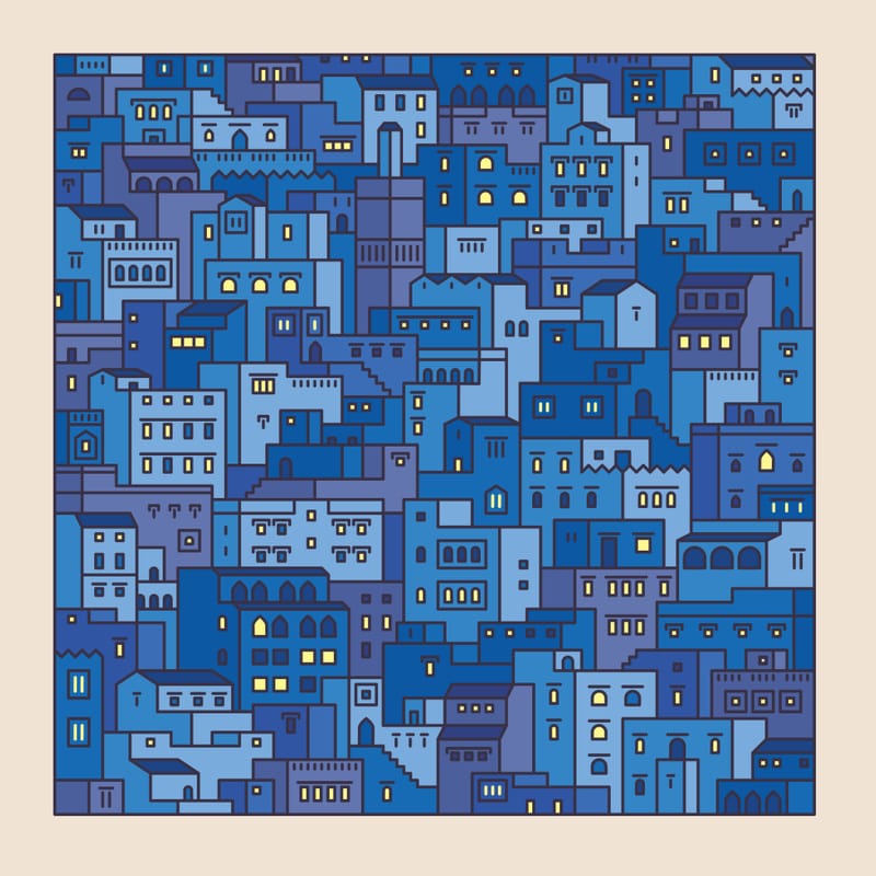 Settlements 04 – Chefchaouen, Morocco - Rick Crane