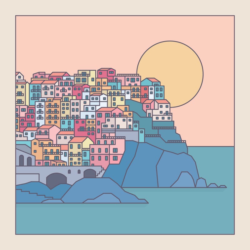 Settlements 08 – Manarola, Italy - Rick Crane