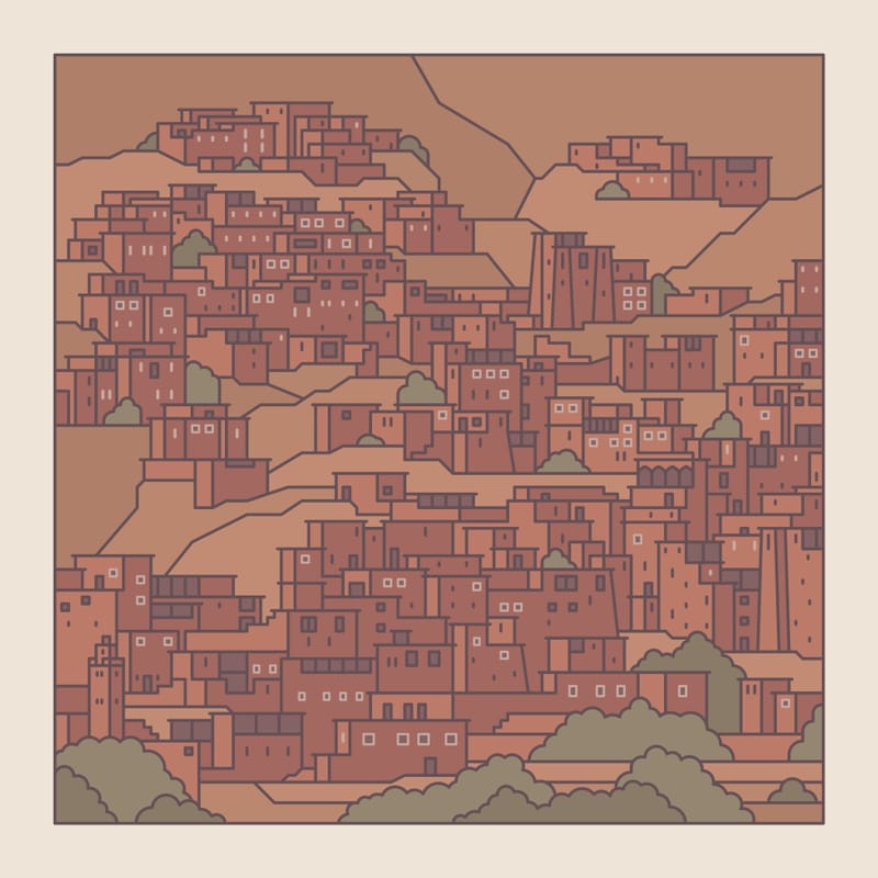 Settlements 14 – Berber Village, Morocco - Rick Crane