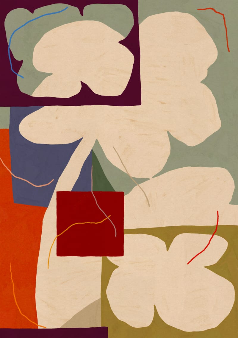 Abstract Flower (ii) - Sophie Deller