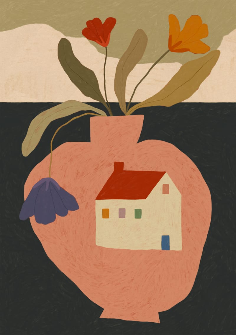 House On A Vase - Sophie Deller