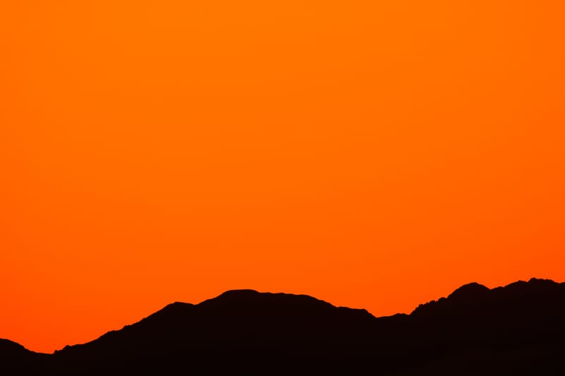 Sunset over the Mountains of Eilat I - Tal Paz-Fridman
