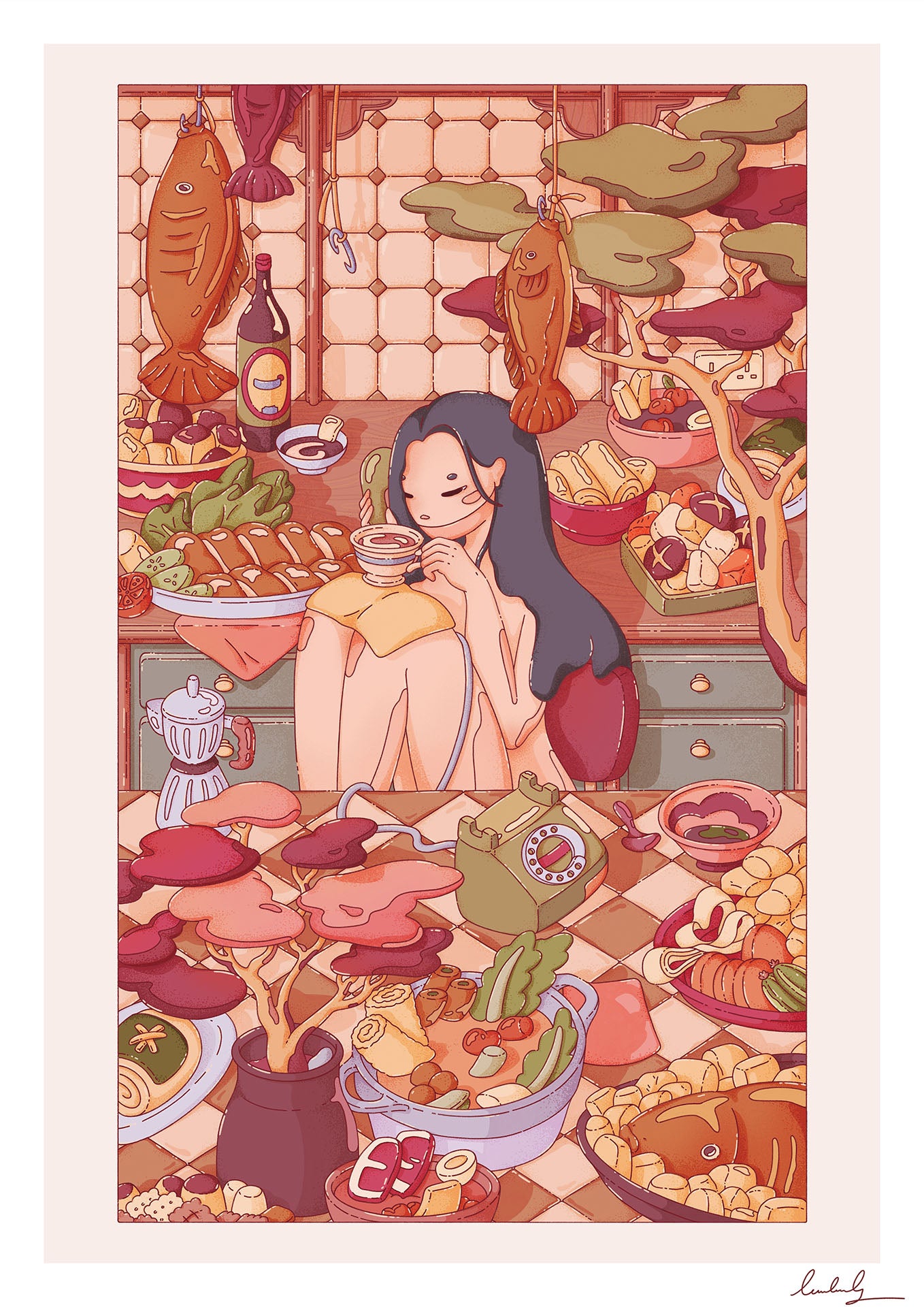 Come Over I Made Too Much Food - Laurenleely