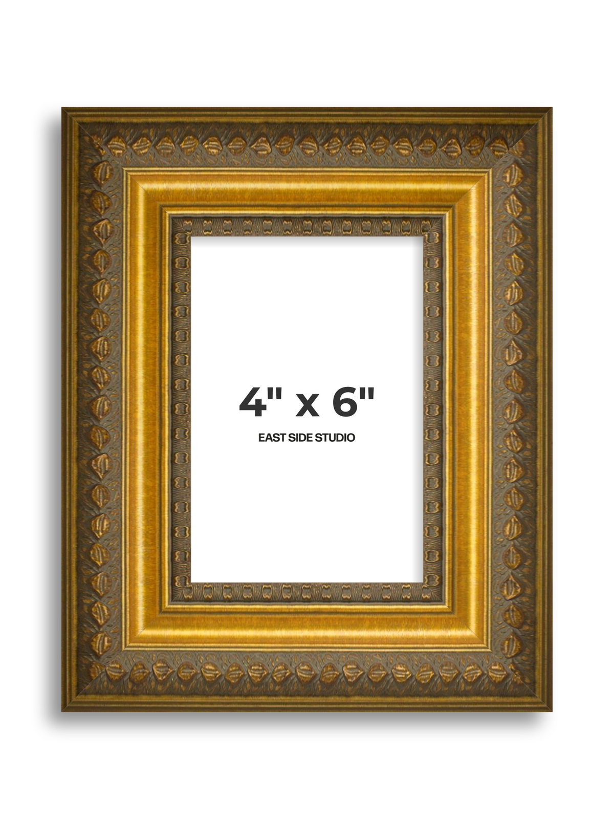 Arabesque Gold 4" x 6" picture frame