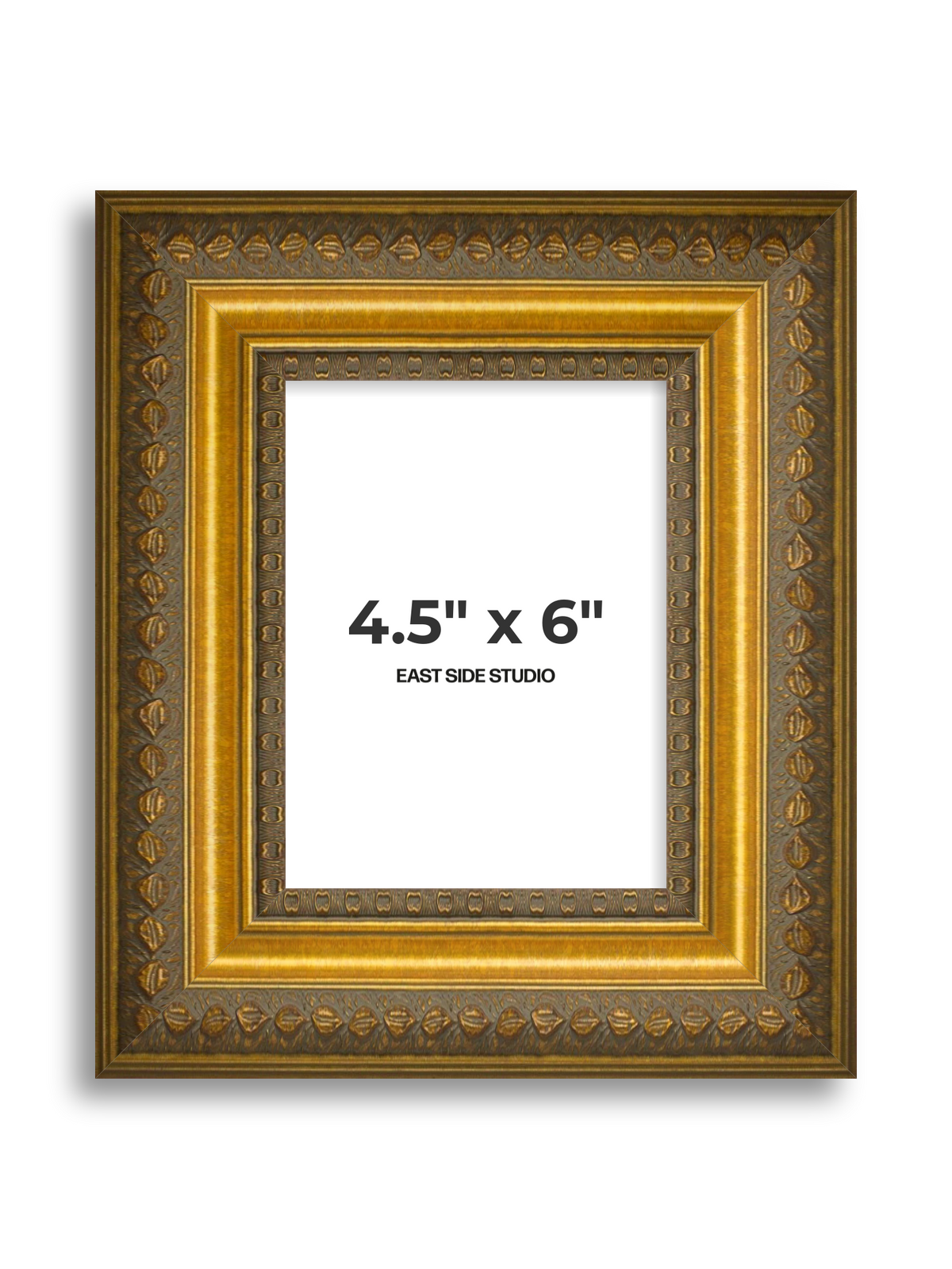 Arabesque Gold 4.5" x 6" picture frame