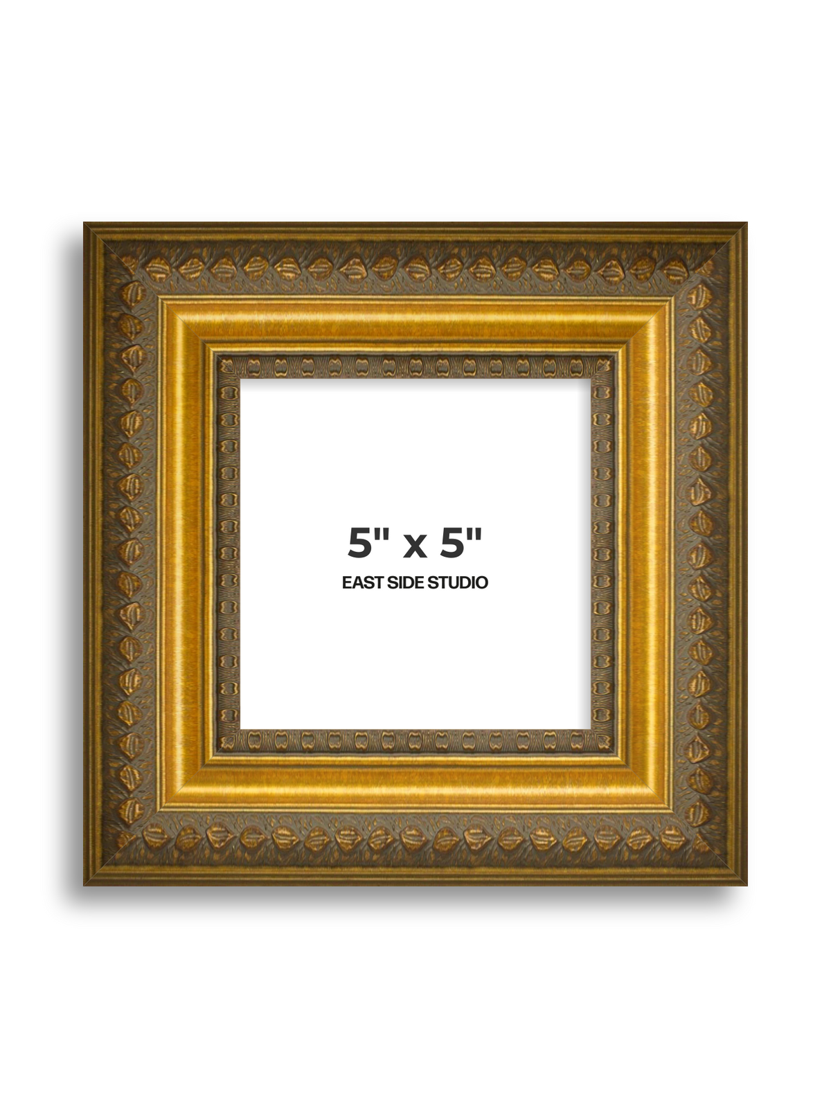 Arabesque Gold 5" x 5" picture frame
