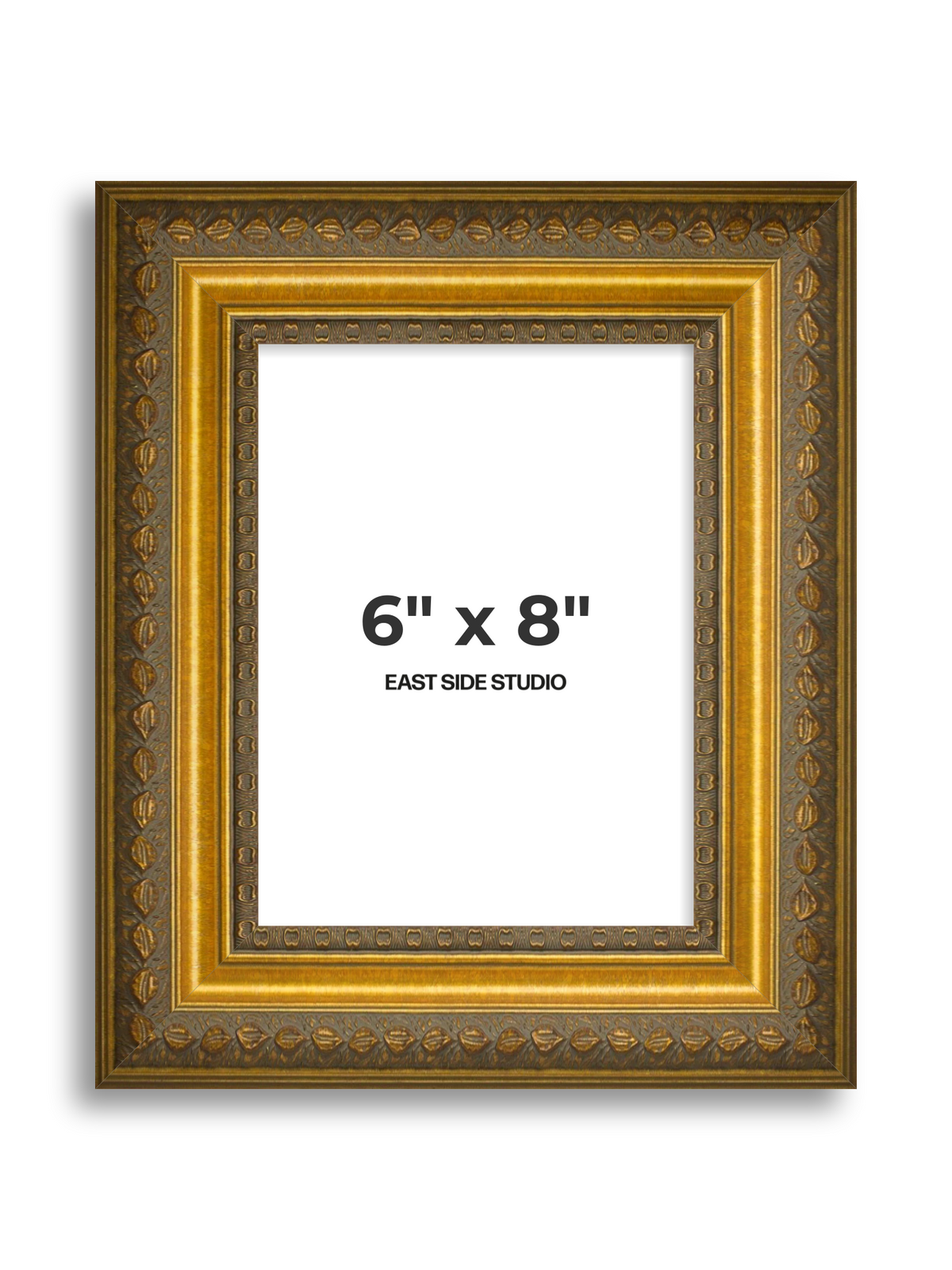 Arabesque Gold 6" x 8" picture frame
