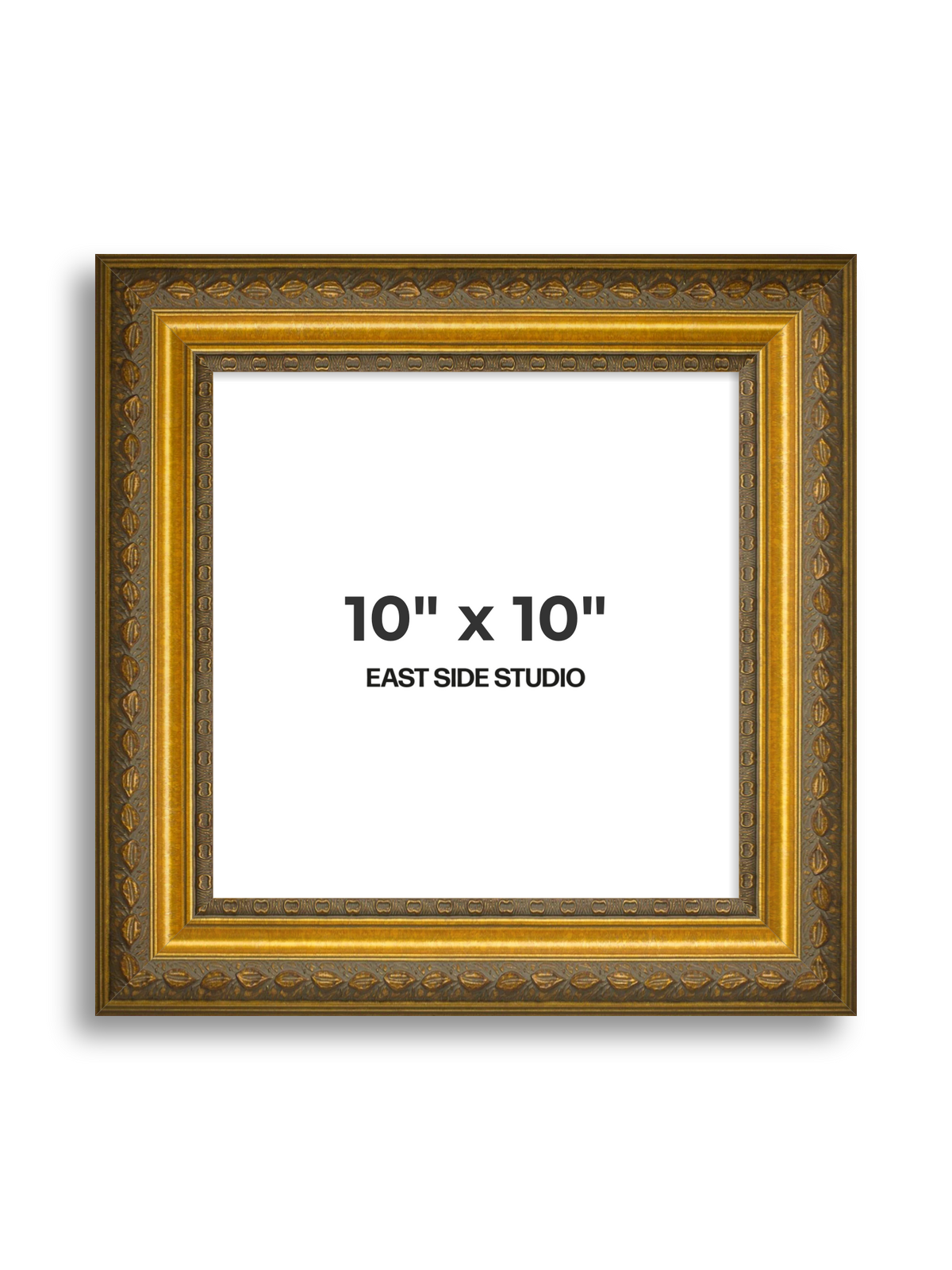 Arabesque Gold 10" x 10" picture frame
