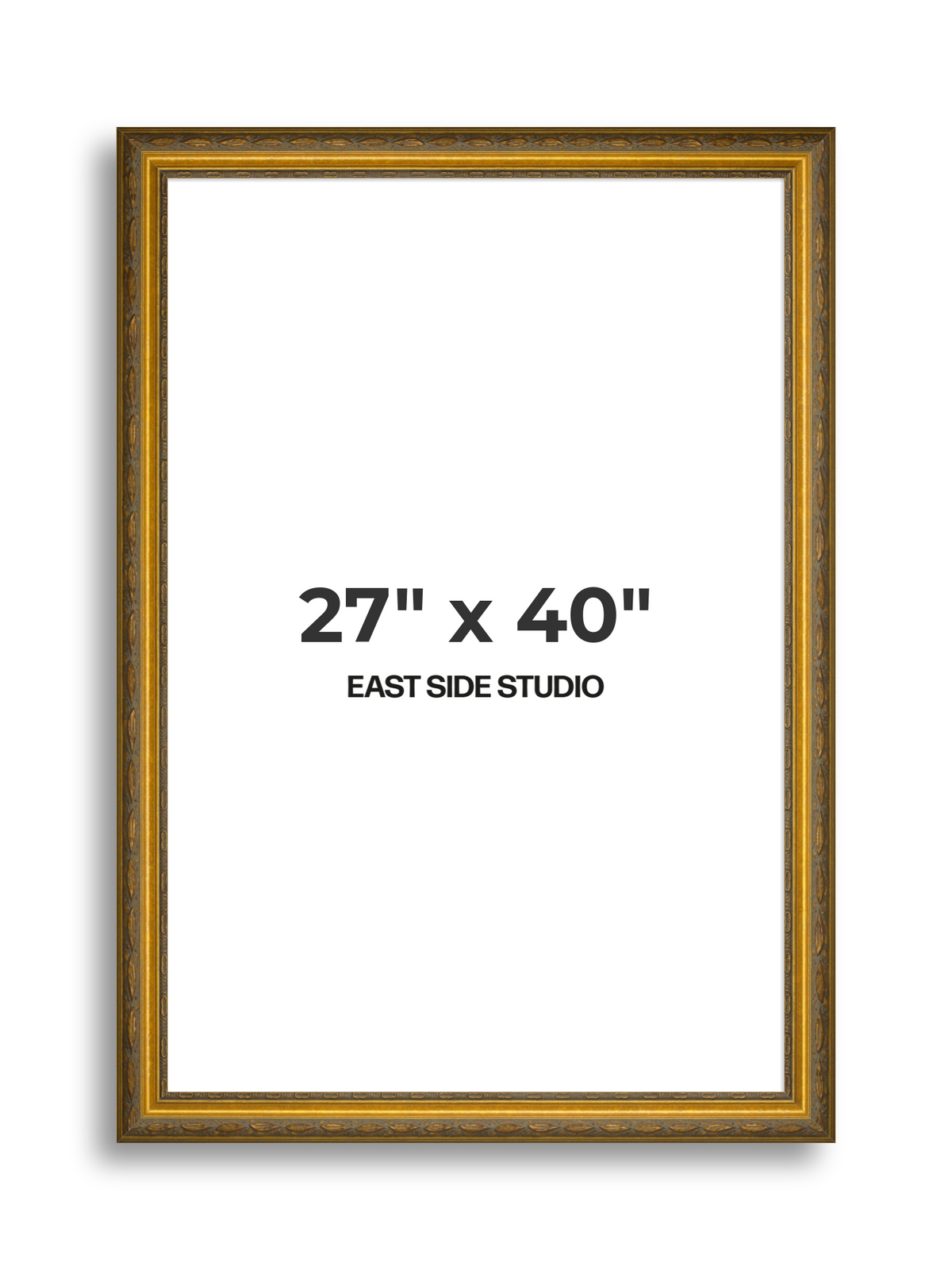 Arabesque Gold 27" x 40" picture frame