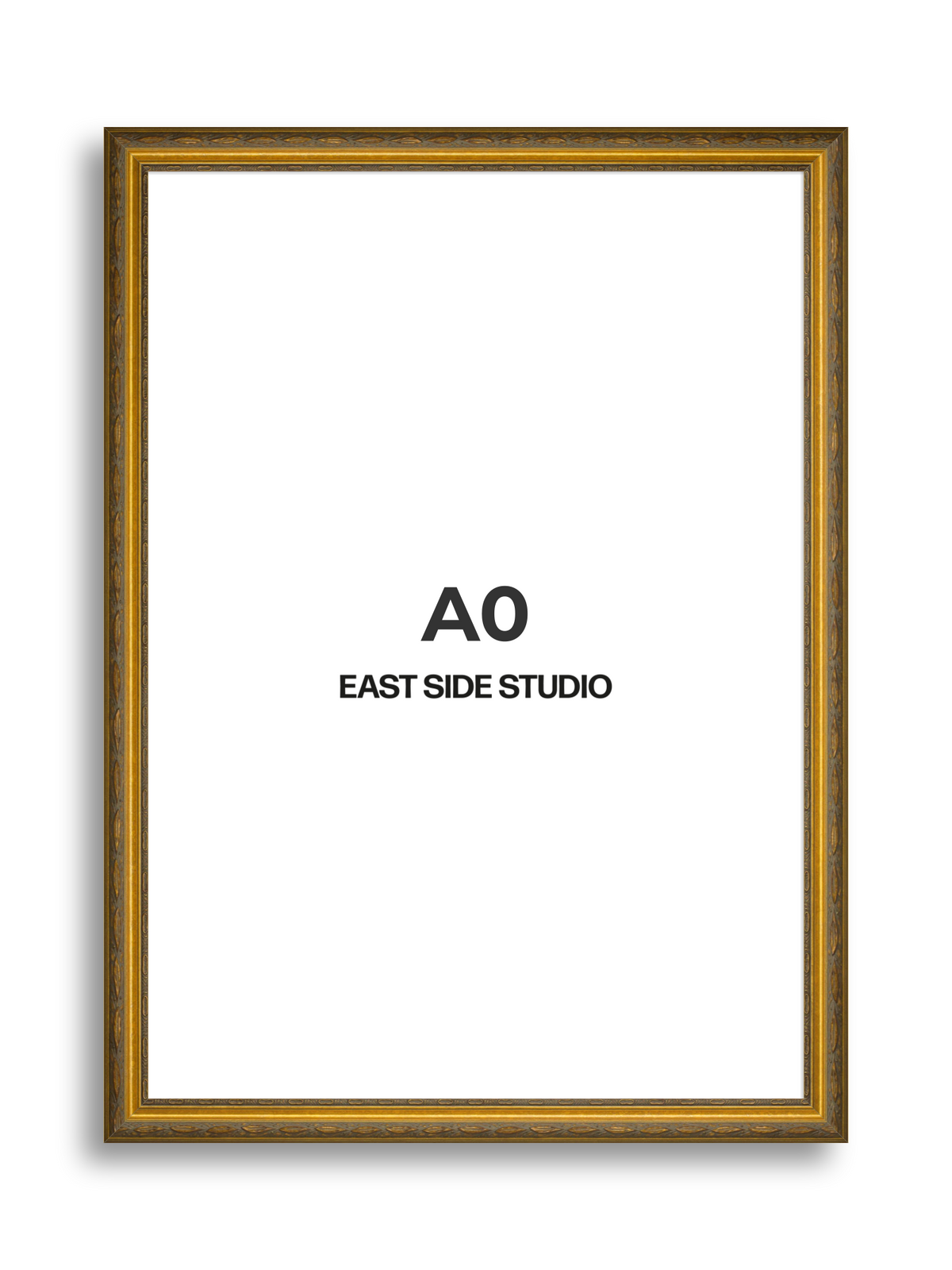 Arabesque Gold A0 picture frame