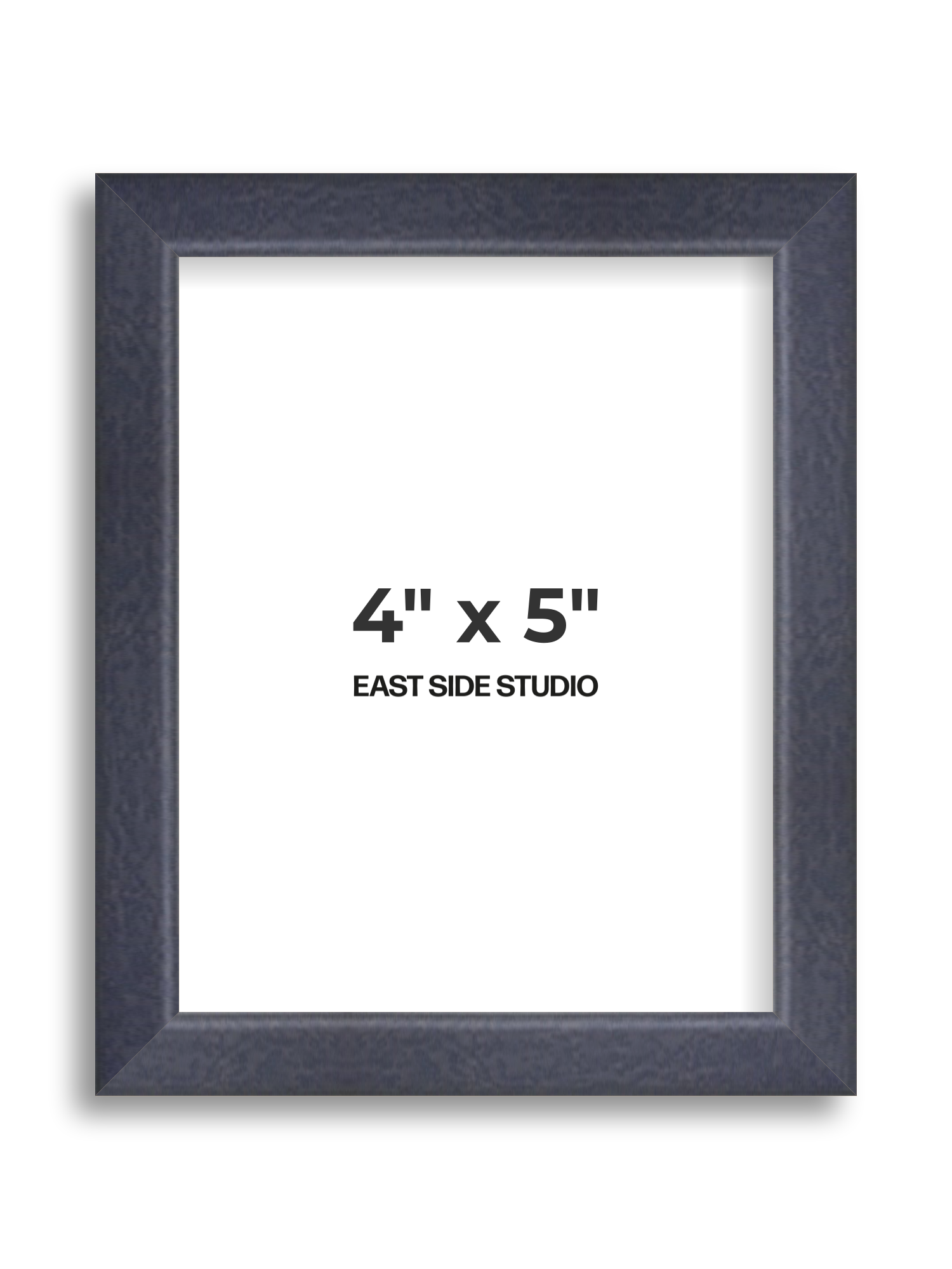 Purple Stain 4" x 5" picture frame