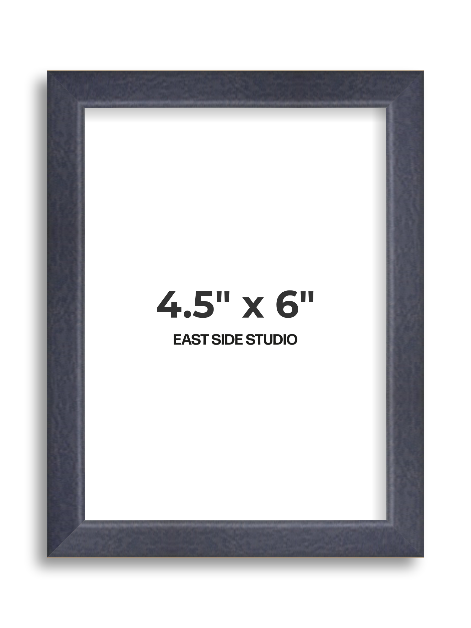 Purple Stain 4.5" x 6" picture frame