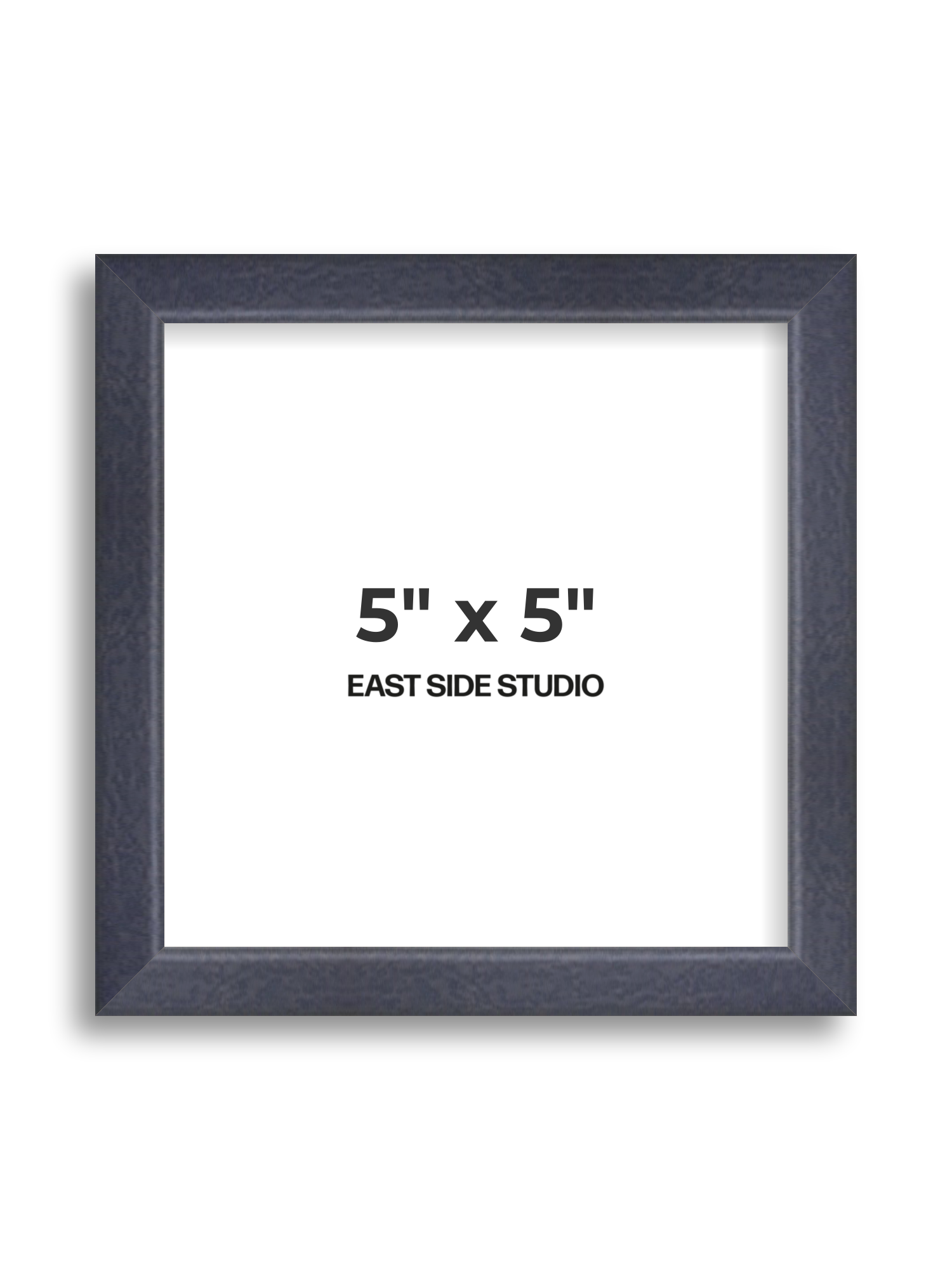 Purple Stain 5" x 5" picture frame