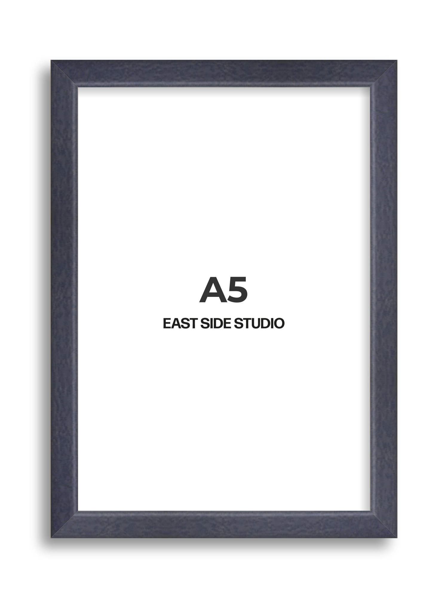 Purple Stain A5 picture frame