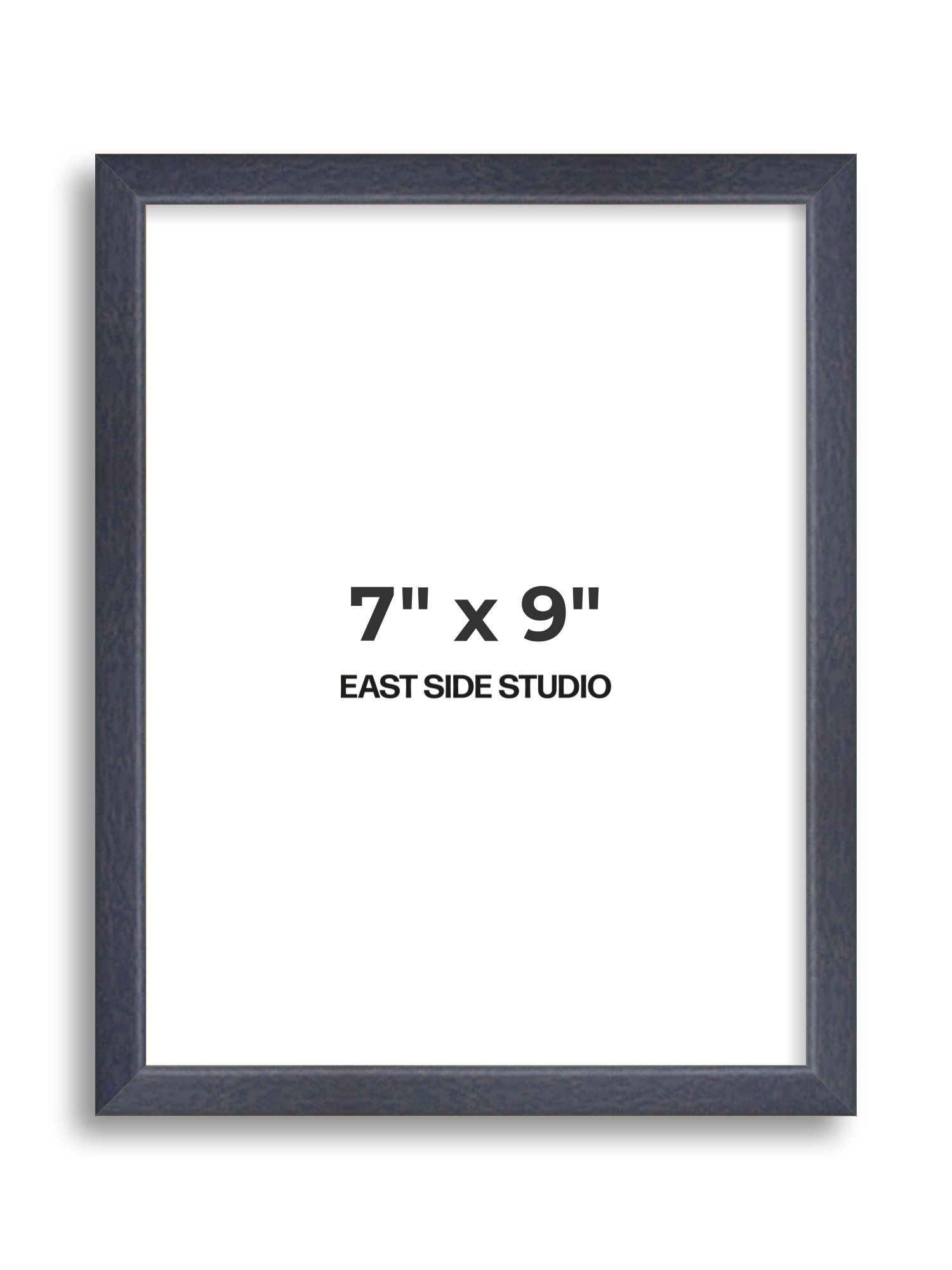 Purple Stain 7" x 9" picture frame