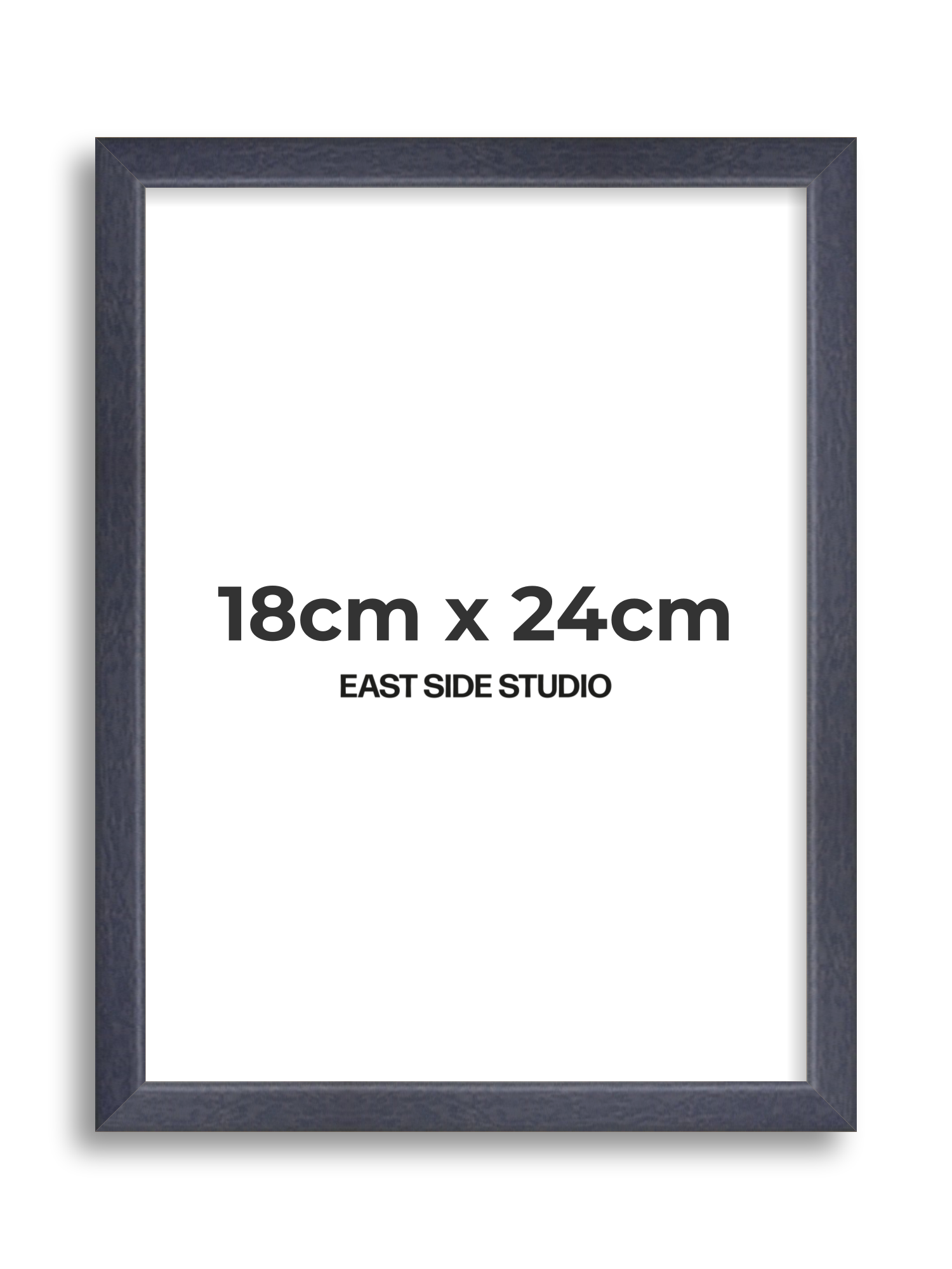 Purple Stain 18cm x 24cm picture frame