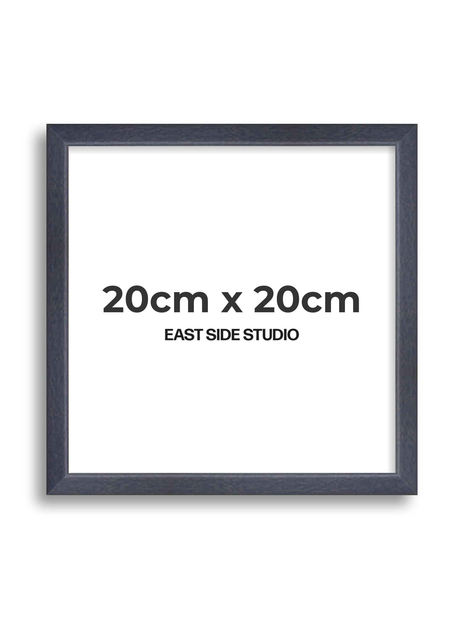 Purple Stain 20cm x 20cm picture frame