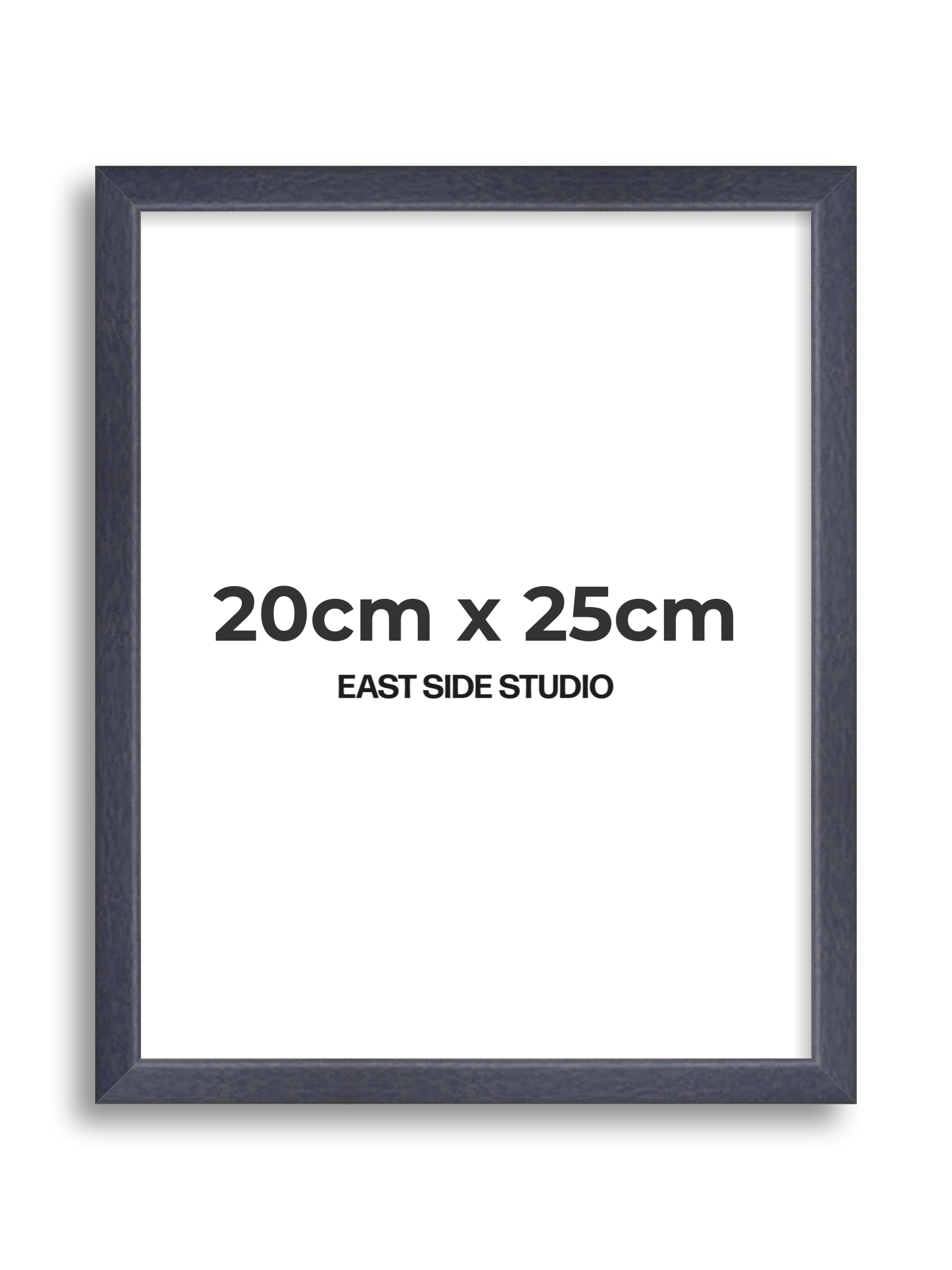 Purple Stain 20cm x 25cm picture frame