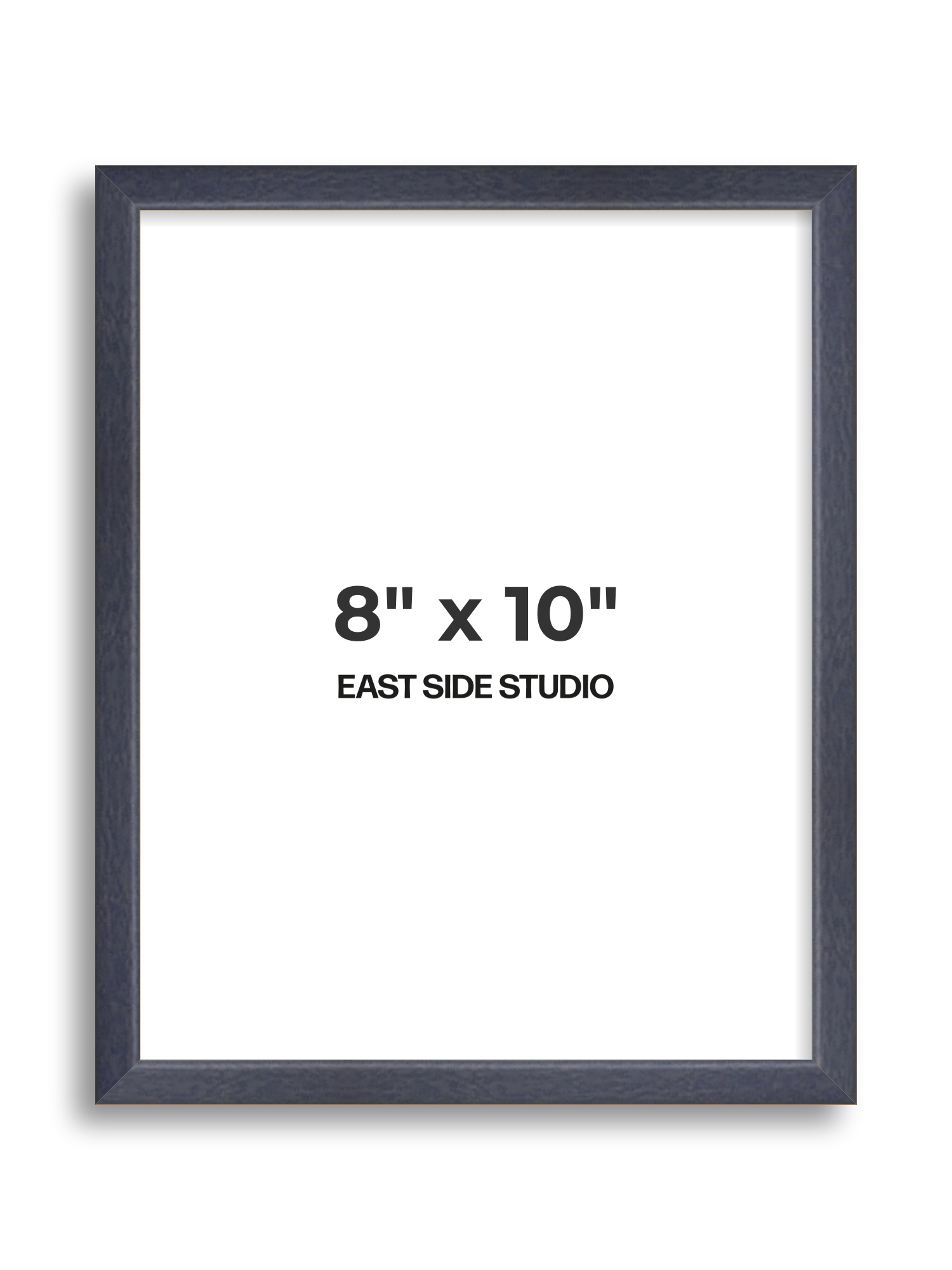 Purple Stain 8" x 10" picture frame