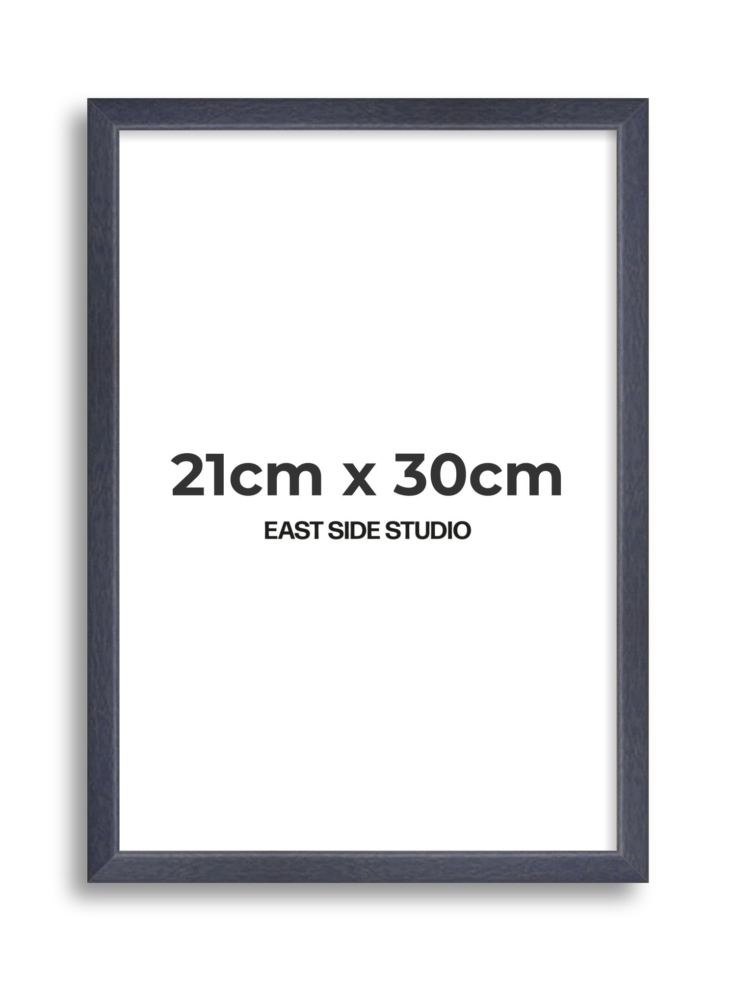 Purple Stain 21cm x 30cm picture frame
