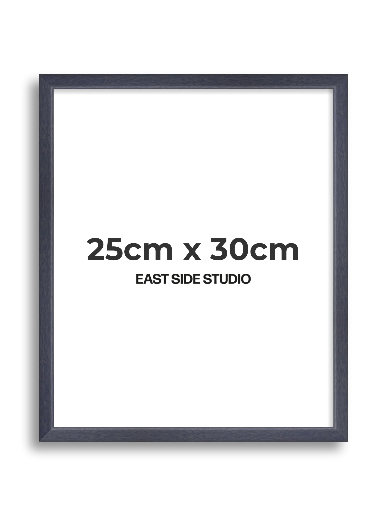 Purple Stain 25cm x 30cm picture frame