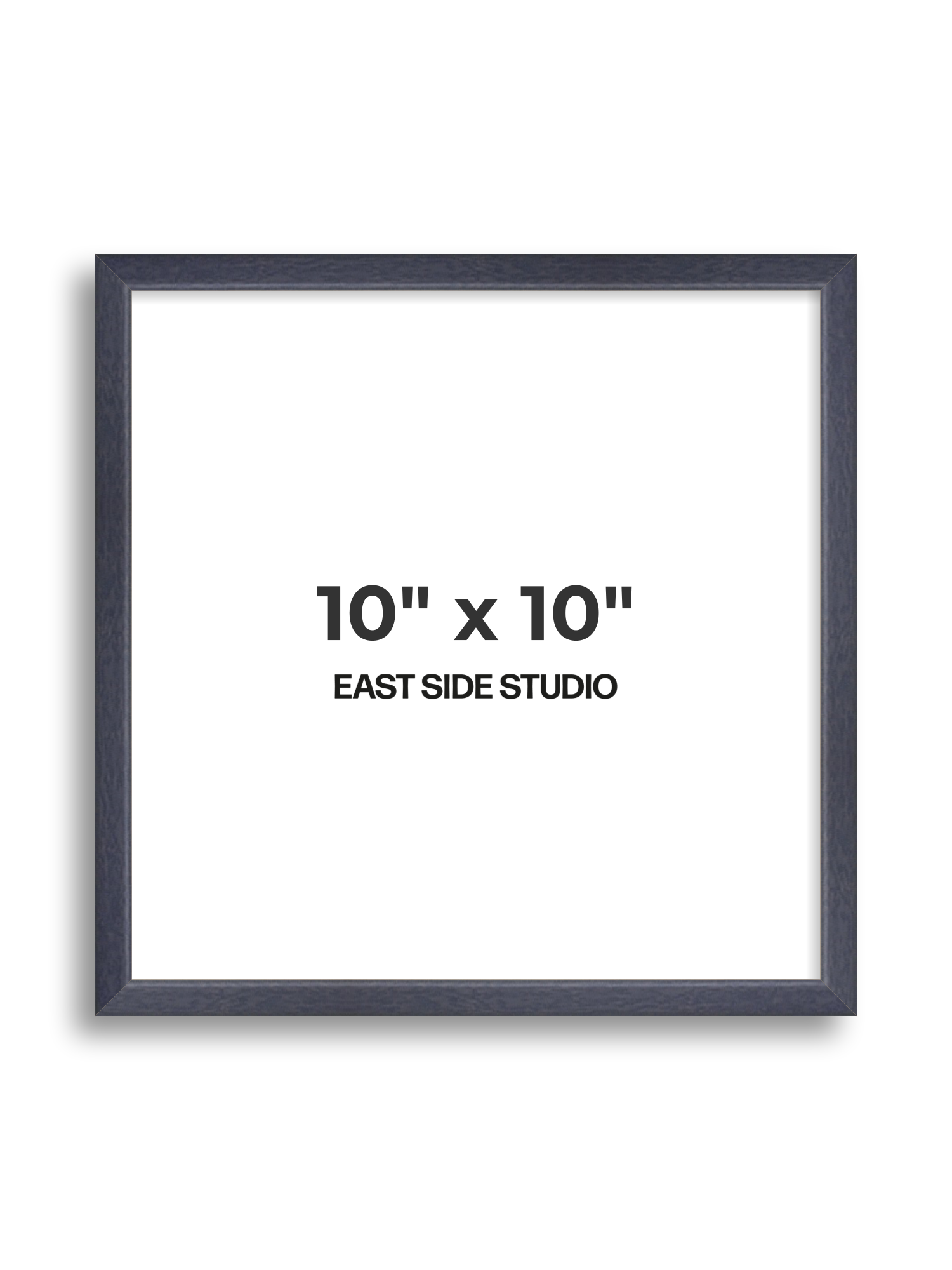 Purple Stain 10" x 10" picture frame
