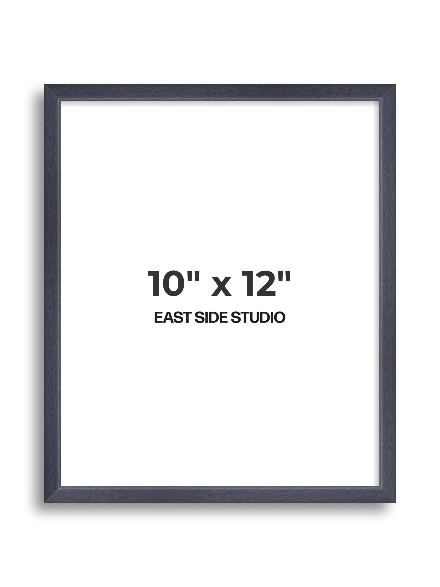 Purple Stain 10" x 12" picture frame