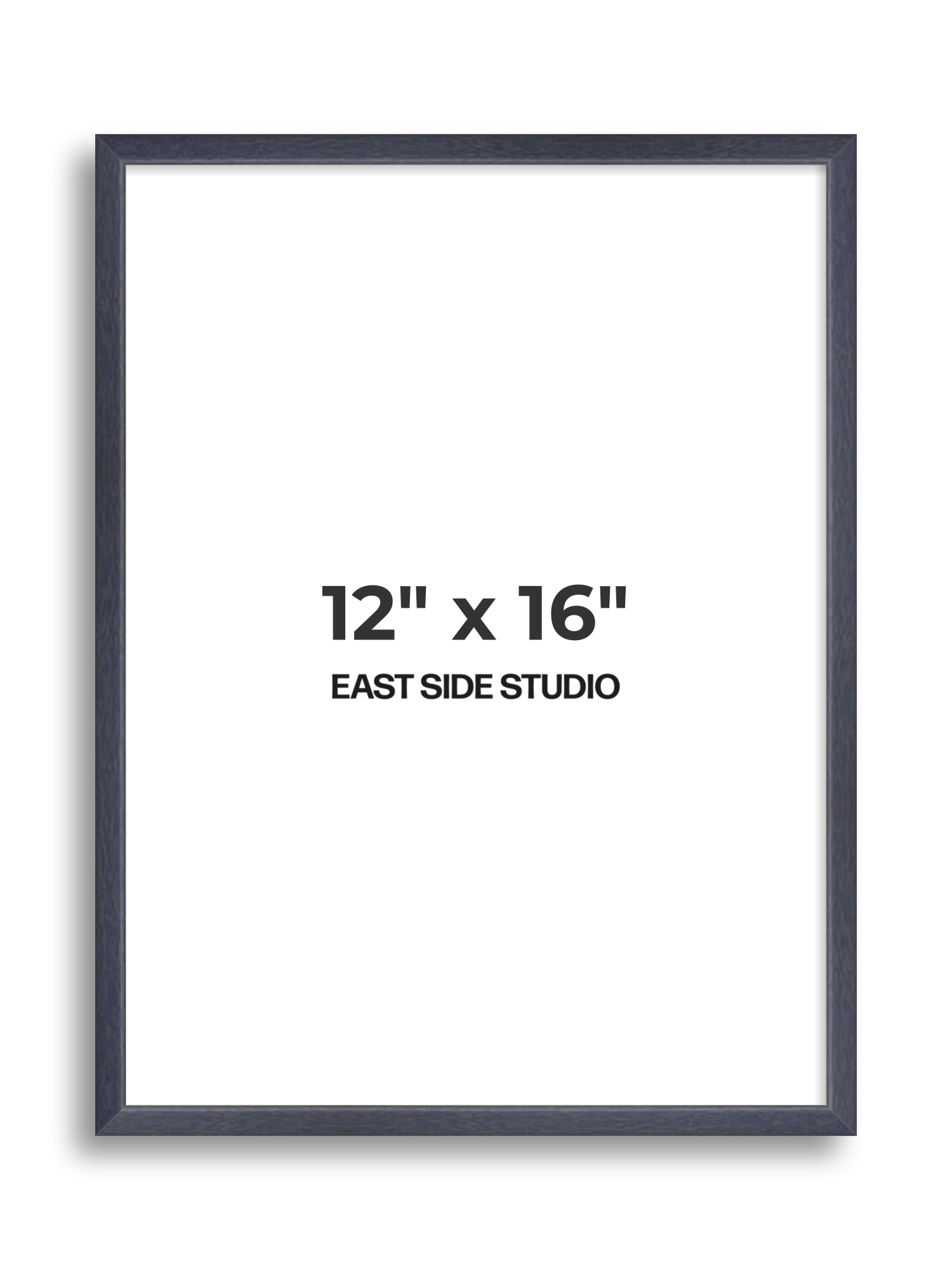 Purple Stain 12" x 16" picture frame