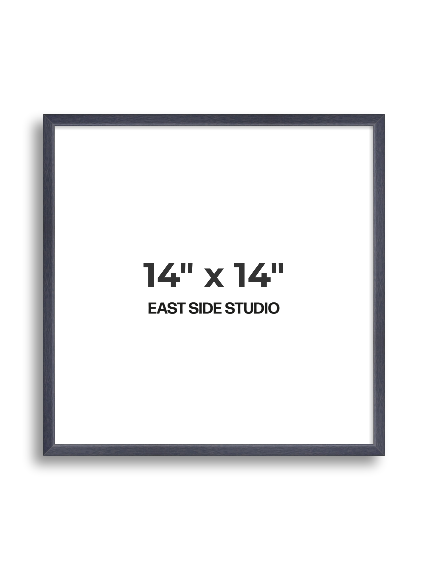 Purple Stain 14" x 14" picture frame