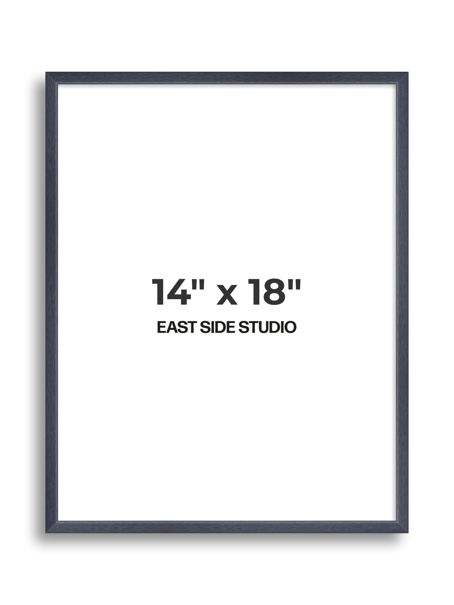 Purple Stain 14" x 18" picture frame