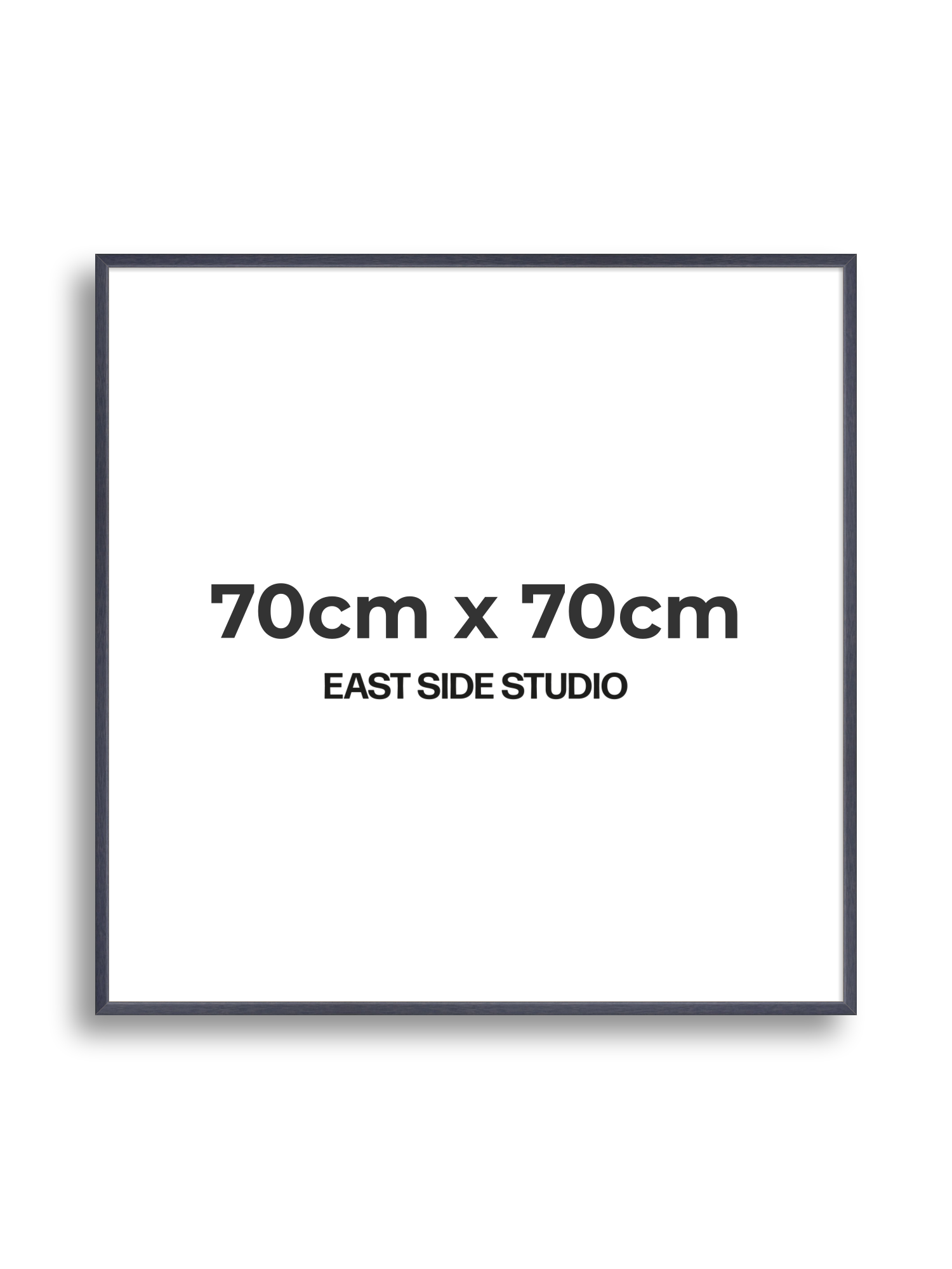 Purple Stain 70cm x 70cm picture frame