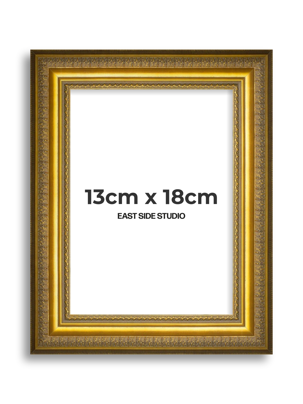 Cavetto Gold 13cm x 18cm picture frame